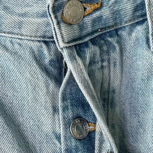 Everalne 90's cheeky ankle jean organic cotton light wash size 28 - Picture 2 of 10